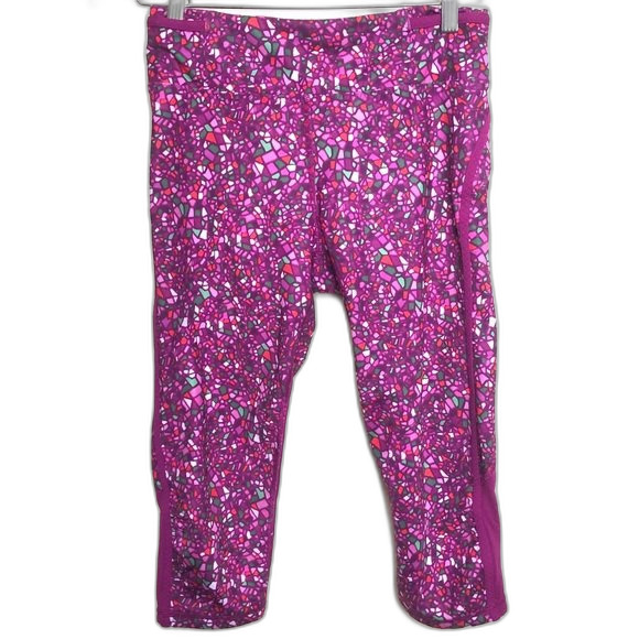 Lululemon Paradise Camo Real Quick Crop Leggings Size 6 - Picture 1 of 16
